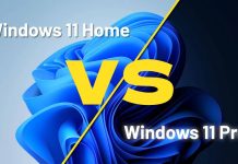 Windows 11 Home vs Pro